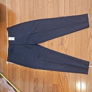 Navy skinny trousers